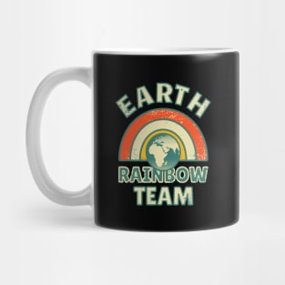 Earth Rainbow Team | Retro Colors Mug